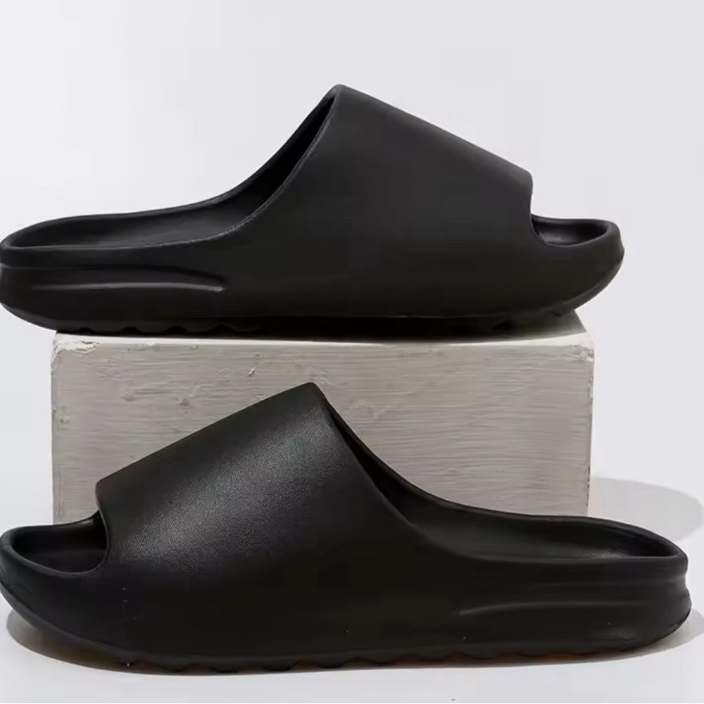 Onyx (Black) Yzy slides